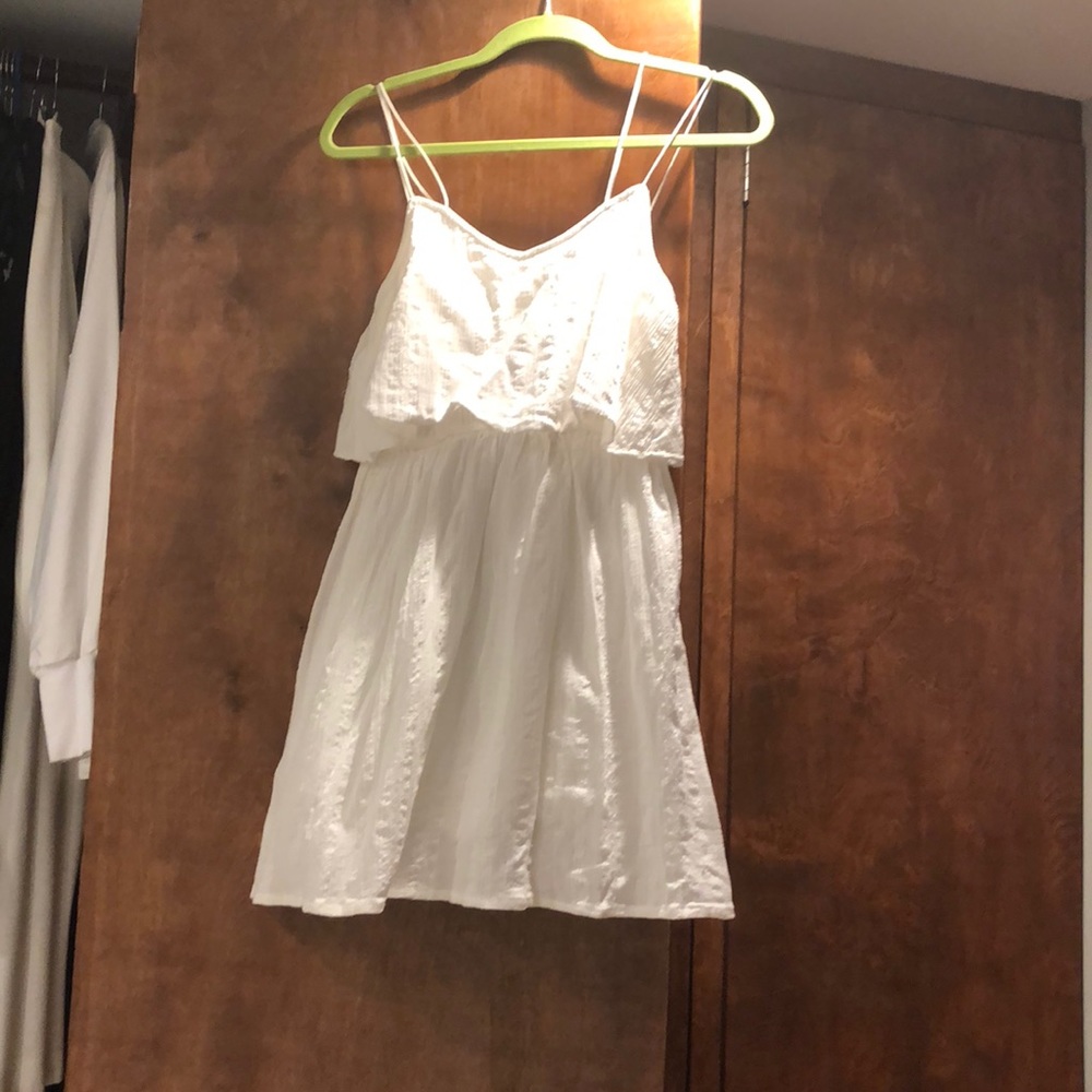 White top shop dress